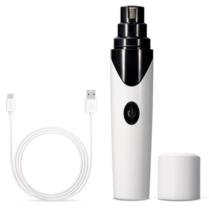 Silent Dog Nail Grinder with Adjustable Speed and Diamond Bit for Safe Claw Trimming-3