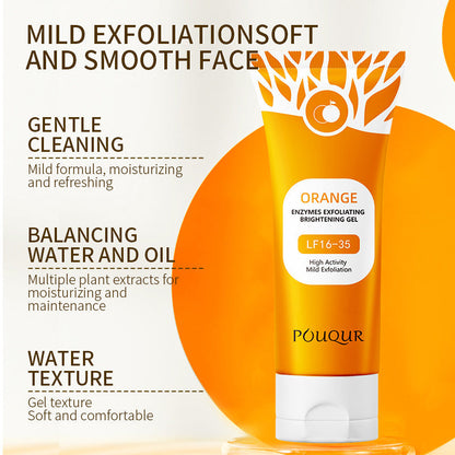 Natural Orange Peel Exfoliating Face Gel