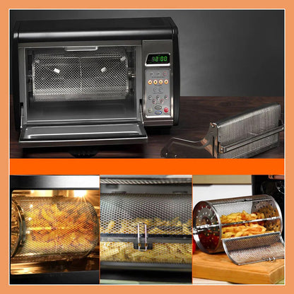 Easy Clean Stainless Steel BBQ Rotisserie Grill