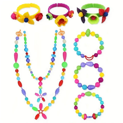 Colorful DIY Bead Jewelry Making Kit