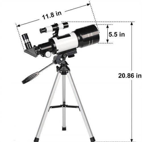 Portable Moon Telescope with Tripod & High Zoom