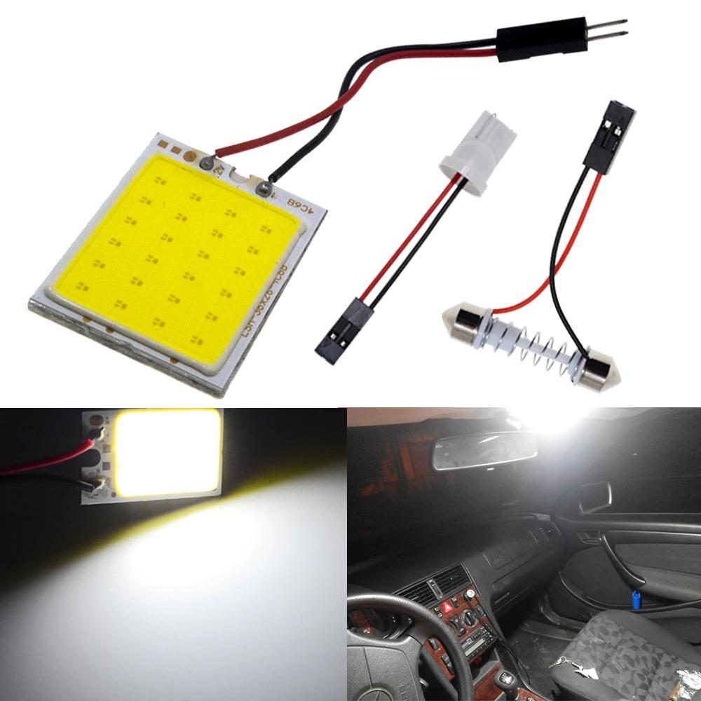 Colorful Car Interior LED Dome Light Kit 10PCS