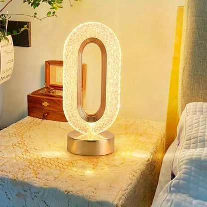 Luxurious Glass Table Lamp
