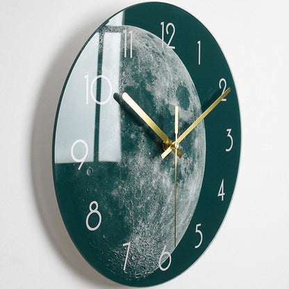 Classic Round Glass Wall Clock