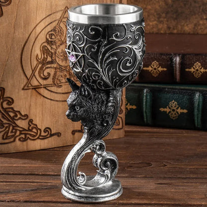Luxury Handcrafted Antique Champagne Flute