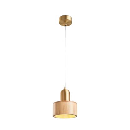 Elegant Gold Tone Hanging Pendant Light