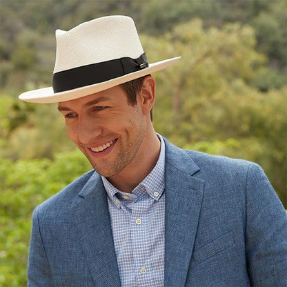 Natural Woven Panama Sun Hat
