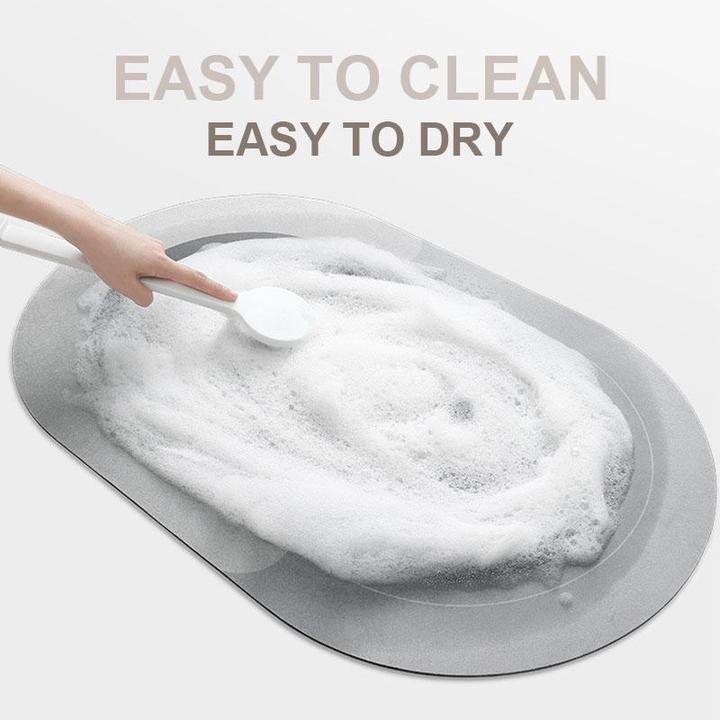Luxury Bathroom Mat, Ultra Absorbent, Fast Drying Floor Mat
