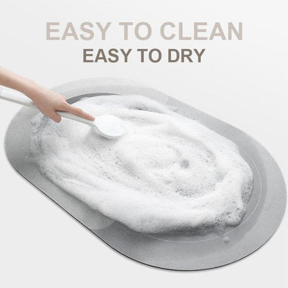Luxury Bathroom Mat, Ultra Absorbent, Fast Drying Floor Mat
