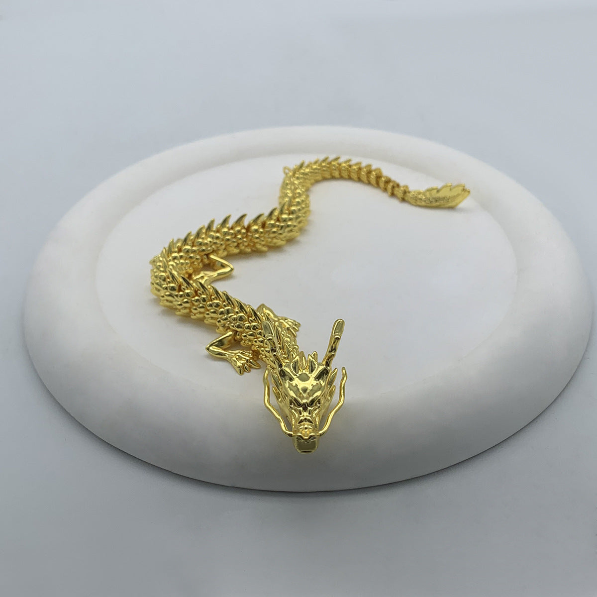 Collectible Gold Dragon Figurine