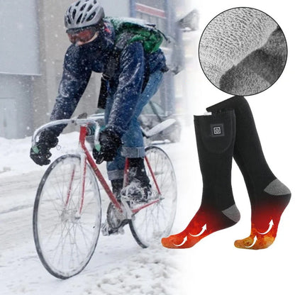 Warm Rechargeable Heated Socks with Adjustable Heat