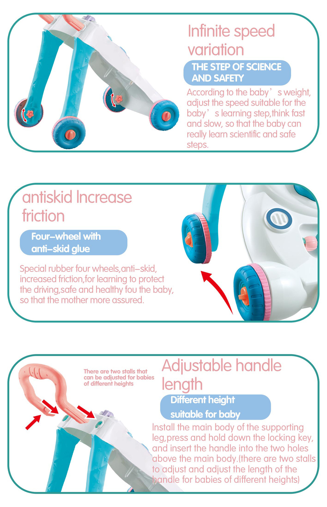 Fun Musical Baby Walker Toy