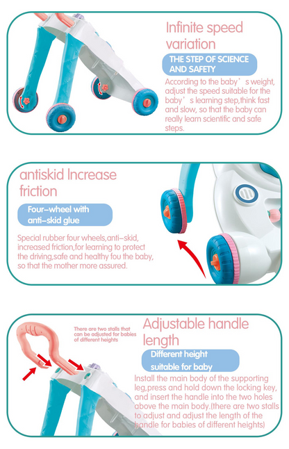 Fun Musical Baby Walker Toy