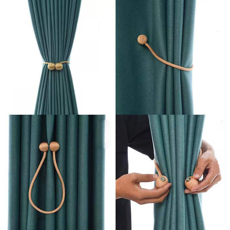 Easy Magnetic Curtain Tie Backs