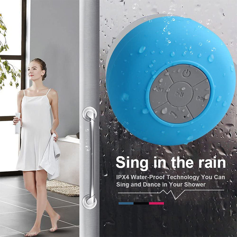 Compact Portable Waterproof Bluetooth Speaker