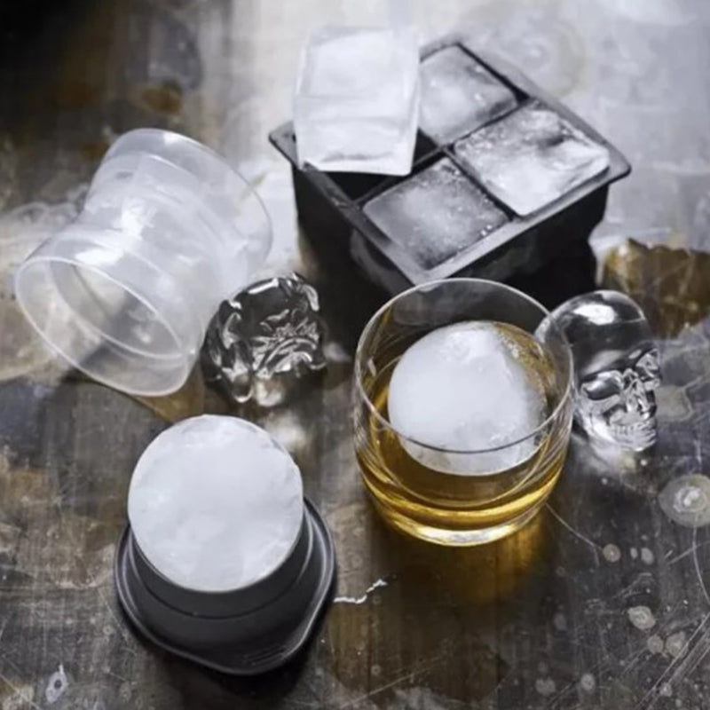 Fun Bulldog Silicone Ice Cube Tray