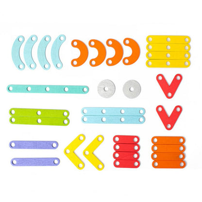 Wooden Educational Peg Board Toy