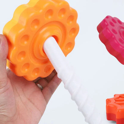 Fesara | Bright Rotating Toy Tower - Stack and Play