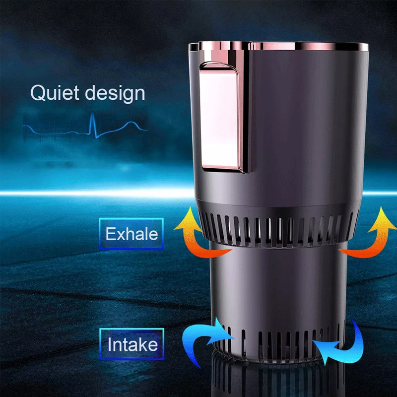 Heated Car Coffee Mug Holder and Cooler