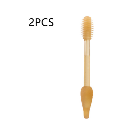 Soft Baby Silicone Toothbrush Set with Travel Case