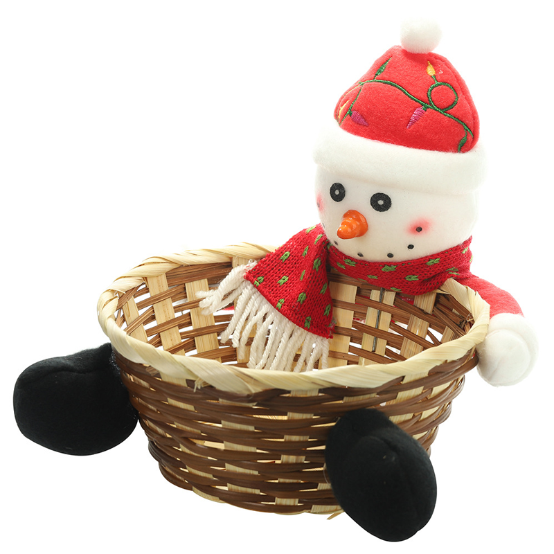 Holiday Sweet Treat Woven Gift Basket