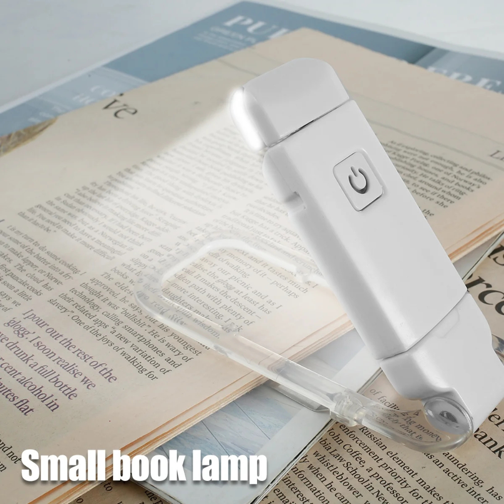 Portable LED Reading Lamp, Rechargeable Clip Light