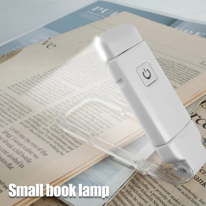 Portable LED Reading Lamp, Rechargeable Clip Light