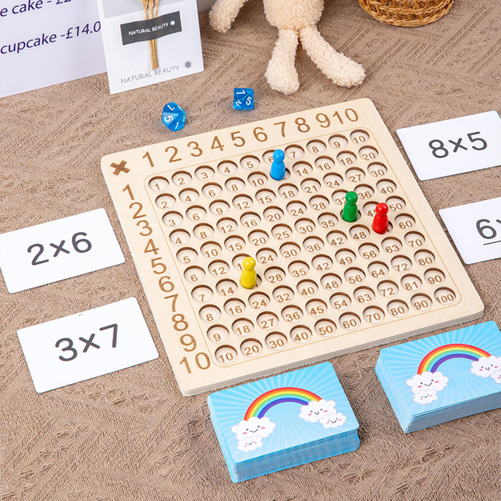 Fun Math Learning Board Game
