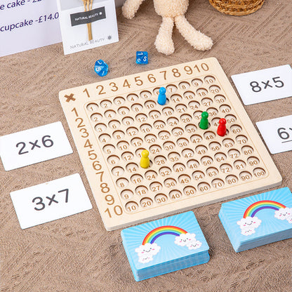 Fun Math Learning Board Game