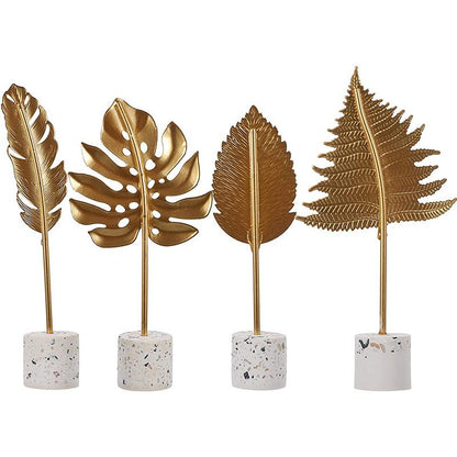Luxury Gold Leaf Christmas Decorations