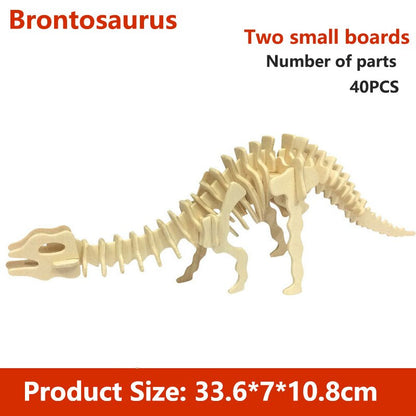 Fun 3D Dinosaur Puzzle Toy