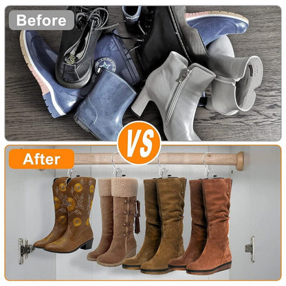 Stylish Closet Hanging Clips Organizer