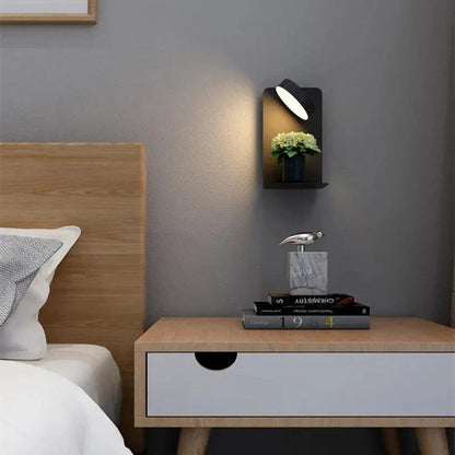 Flexible Table Lamp with USB Charger and Storage