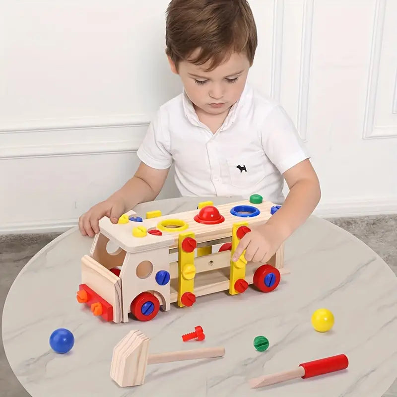 Fun Kids Building Truck Toy Set
