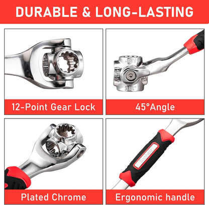 Heavy Duty Electric Impact Wrench Set