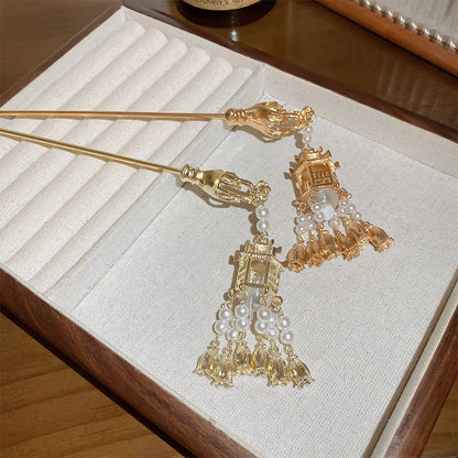 Vintage Inspired Hair Lantern Pins