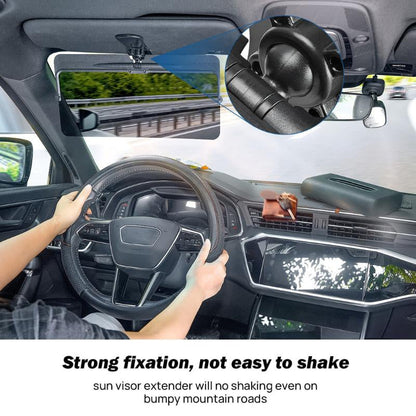 Premium Car Sun Shade With Polarized Glare Blocker