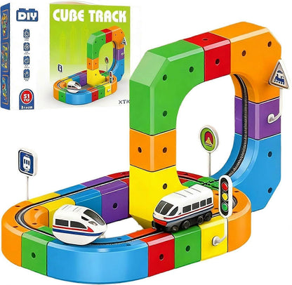 Fun Kids Magnetic Building Track Set