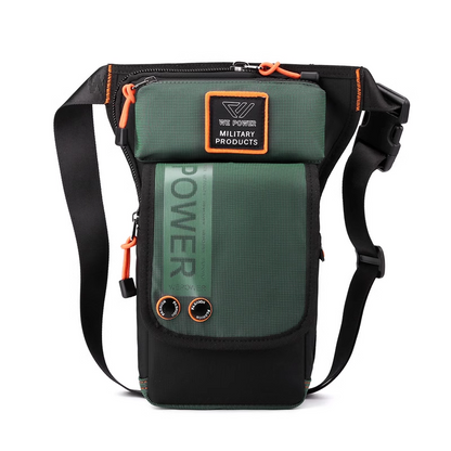 Customizable Men's Biker Waterproof Leg Bag