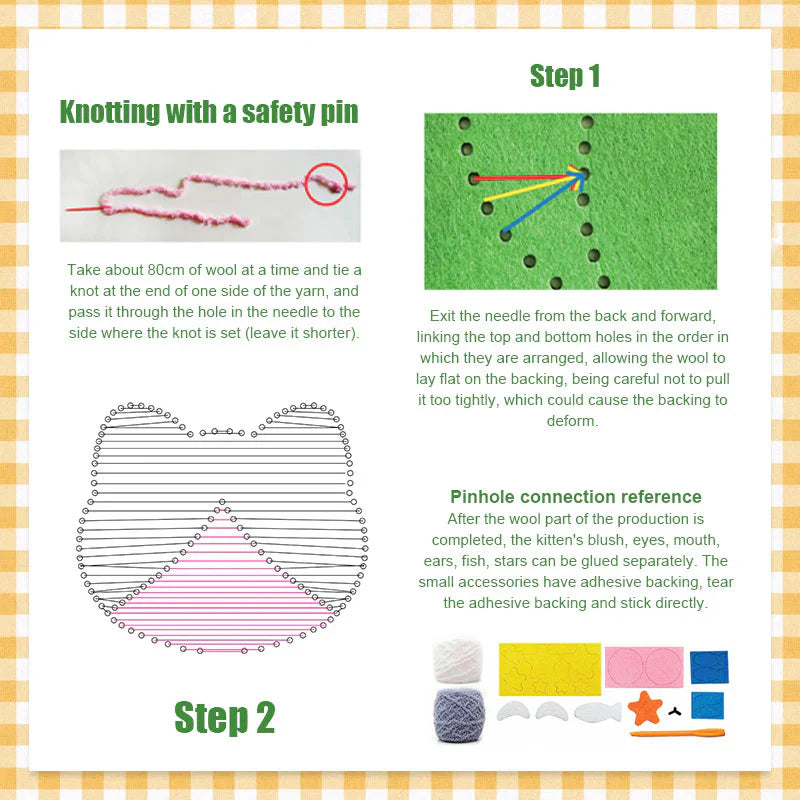 Fun Kids Sewing Doll Making Kit