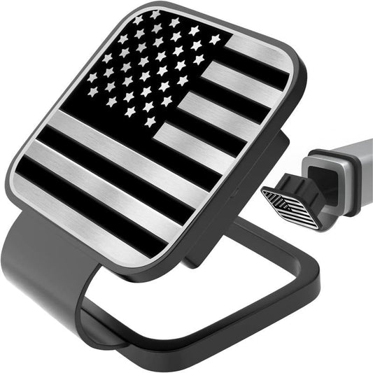 American Flag Hitch Cover Accessory - Fesara