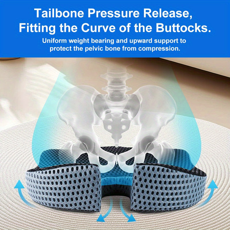 Comfortable Memory Foam Seat Cushion for Car and Office
