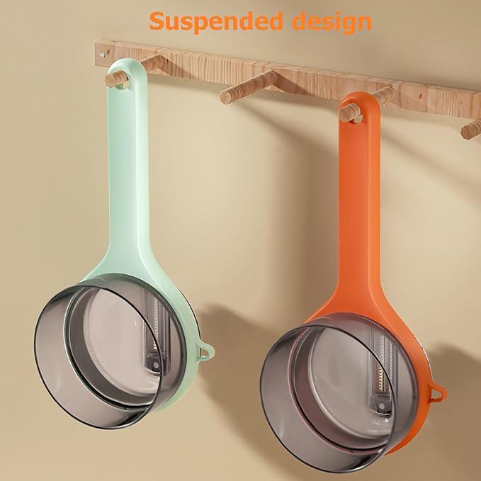 Sharp Double Sided Peeling Knife Set With Case