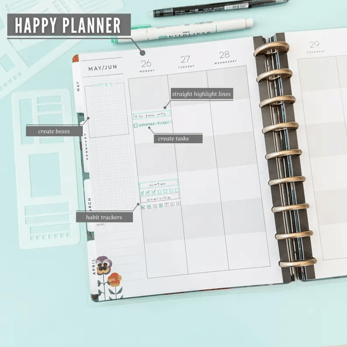 Flexible Planner Organizer Stickers
