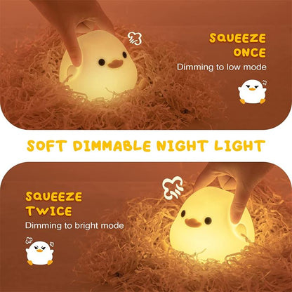 Soothing Kids Bedroom Lamp with Dimmable Night Light