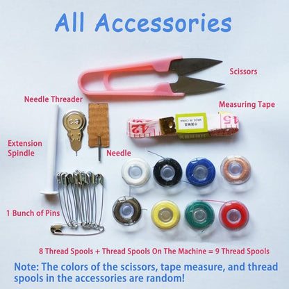 Compact Portable Sewing Machine Kit