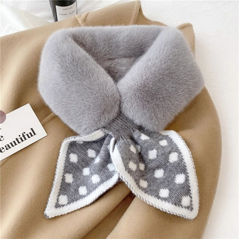 Soft Plush Fuzzy Winter Scarf