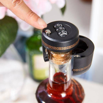 Secure 3-Pack Bottle Locks with Combinations