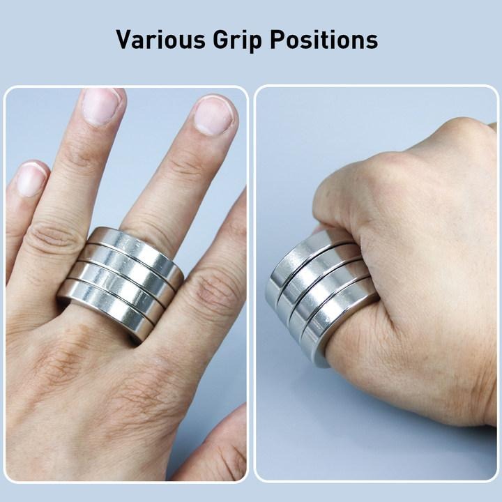 Portable 4 Ring Fidget Spinner Toy