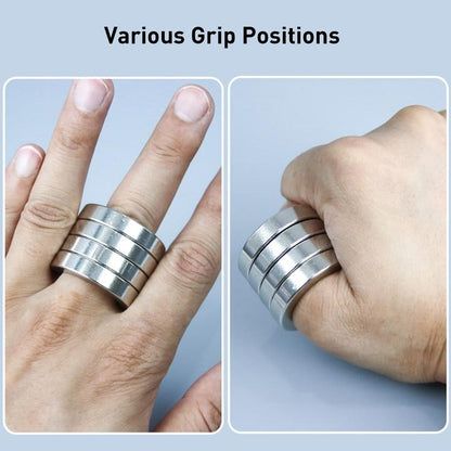 Portable 4 Ring Fidget Spinner Toy